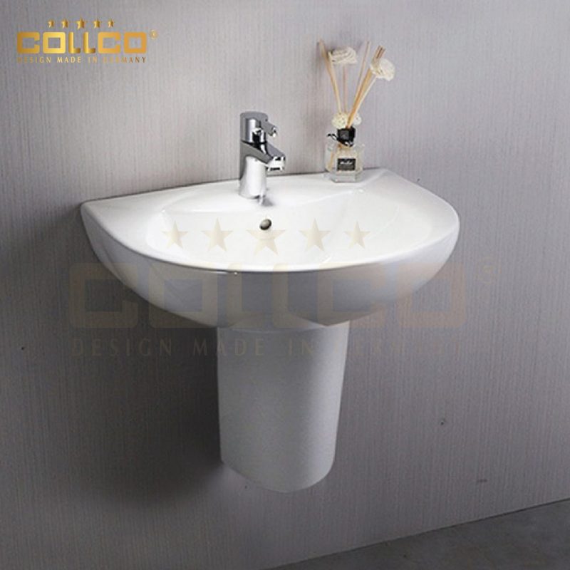 Chậu Lavabo Chân Đứng Cao Cấp COLLCO CL-8410