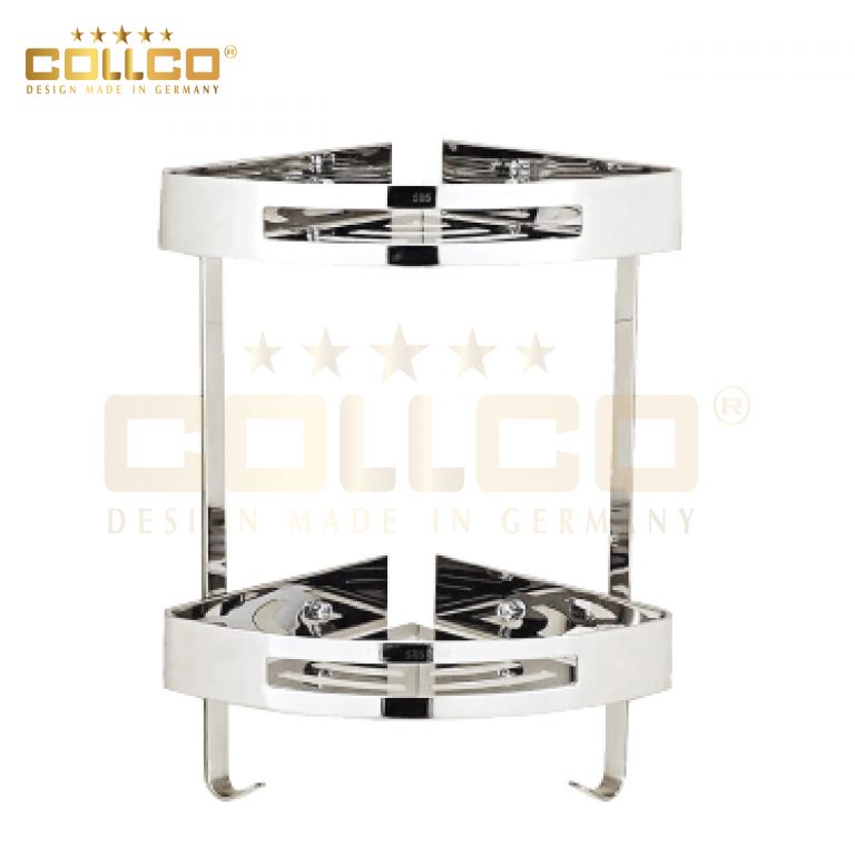 Kệ Góc 2 Tầng Cao Cấp Inox SU304 COLLCO PK-01