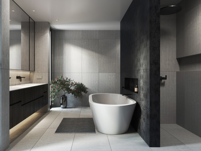 Những Ý tưởng Thiết kế Phòng tắm Hiện đại Cộng với Mẹo về Cách Trang bị Đồ dùng cho Bạn