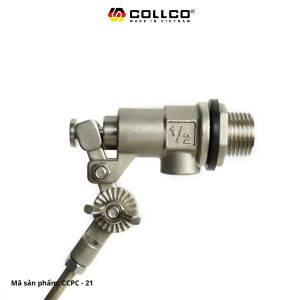 Phao cơ inox COLLCO chân ren 21 PHAOCINOXCOLLCOCHNREN21 3